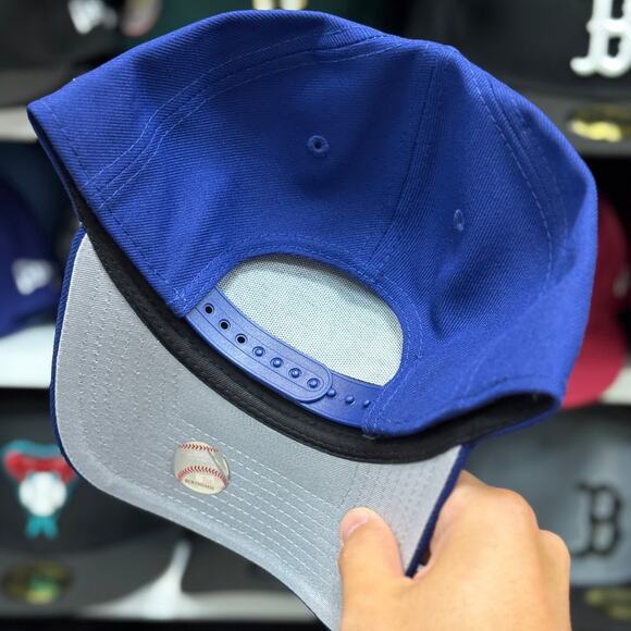 New Era Philadelphia Phillies 'Mascot' A-Frame 9FORTY Snapback Blue - Picture 4 of 4